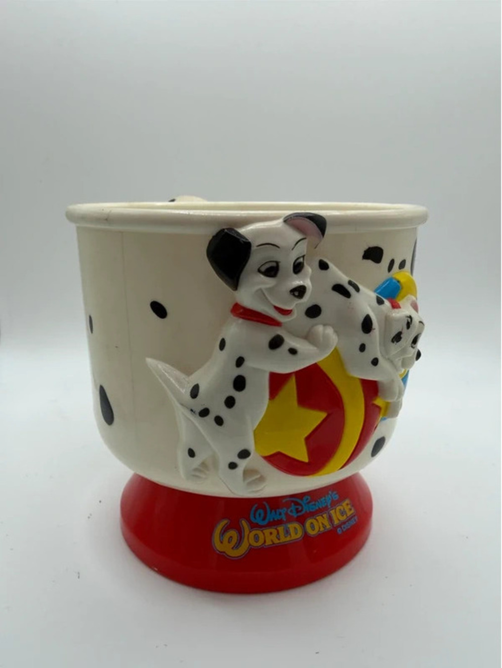 Vintage Walt Disney's World on Ice 101 Dalmatians Plastic Souvenir Cup